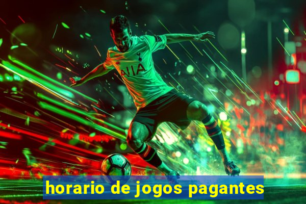 horario de jogos pagantes